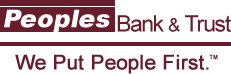 Peoples Bank & Trust Logo